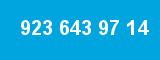 923 643 97 14 923 643 97 14